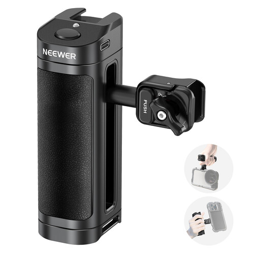 Neewer PA005E PRO Bluetooth Side Handle for Quick Release Phone Cage