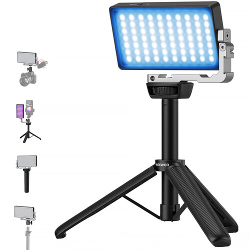 Neewer SL90 RGB LED Video Light with Tripod
