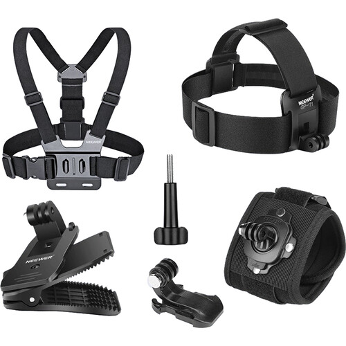 Neewer GP-75 4-in-1 Action Camera Accessory Set
