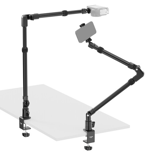 Neewer DS023 Flexible Overhead Camera Mount Desk Stand (45.3")