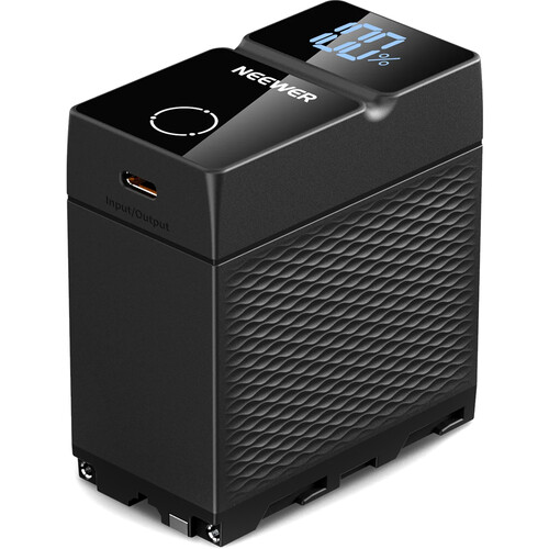 Neewer NW-F970U L-Series/NP-F970 Battery with OLED Touchscreen (10,500mAh)