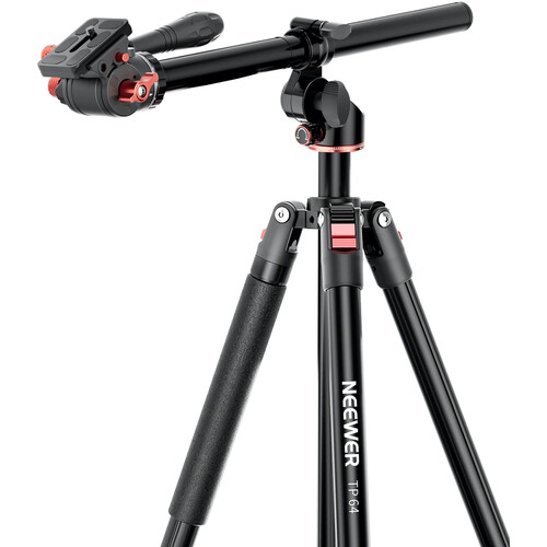 Neewer TP64 Camera Tripod/Monopod with Center Column and Fluid Head