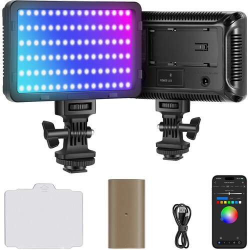 Neewer RGB176 Video LED Light Panel with Battery