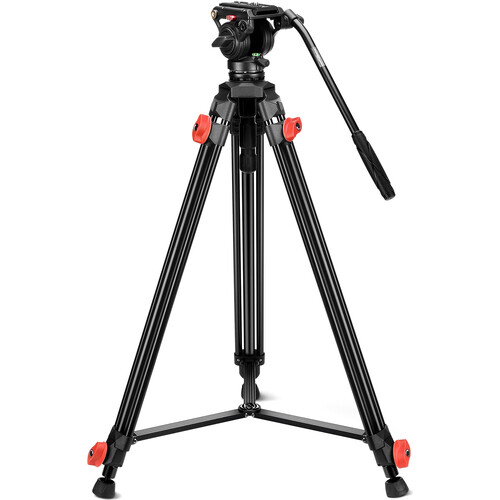 Neewer TP73 Aluminum Video Tripod with Fluid Head