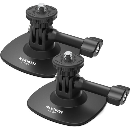 Neewer Flexible Adhesive Mount Set for Insta360 X5 (2-Pack)
