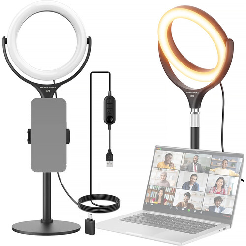 Neewer BASICS RL7B 7" Ring Light with Desk Stand
