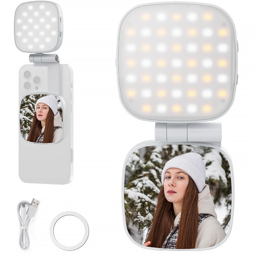 Neewer BASICS NL45B Magnetic Selfie Light (White)