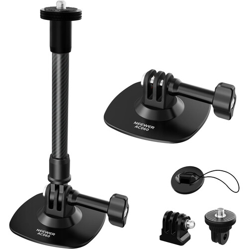 Neewer Flexible Adhesive Mount Set with Extension Rod