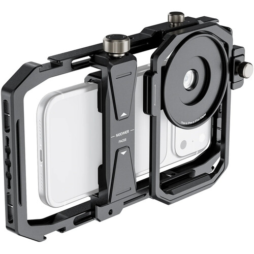 Neewer Universal Phone Cage with 17, 37 & 67mm Mount
