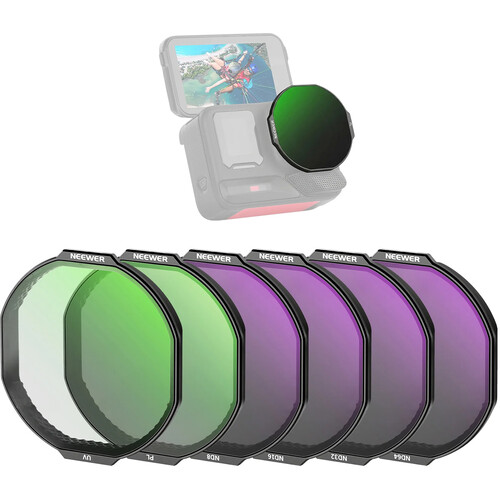 Neewer ND, CPL & UV 6-Filter Set for Insta360 Ace Pro 2