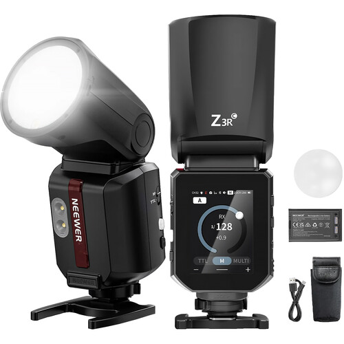 Neewer Z3R-C TTL Round Head Flash Speedlite for Canon