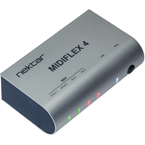 nektar MIDIFLEX 4 MIDIインターフェース nektar_technology_midiflex_4_m
