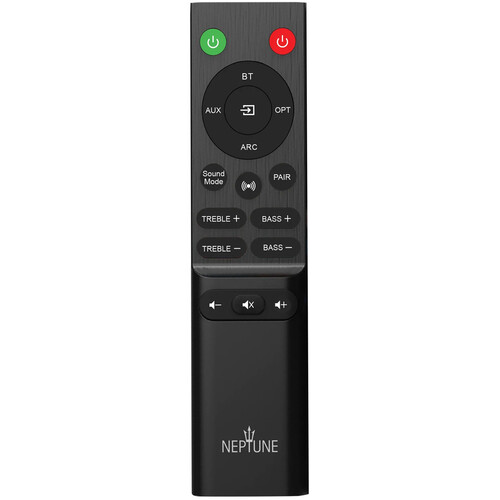 NEPTUNE Outdoor-Rated Remote Control for NTSB150 Outdoor Soundbar