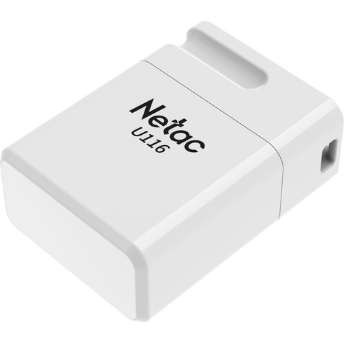 Netac 128GB U116 mini USB 3.0 Flash Drive (White)