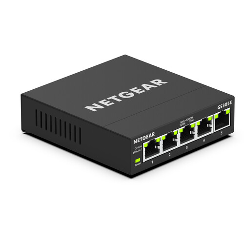 NETGEAR GS305E 5-Port Gigabit Managed Switch