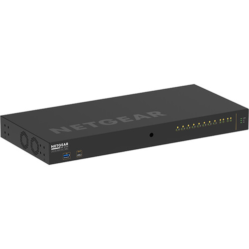 NETGEAR AV Line M4250 GSM4212P 8-Port Gigabit PoE+ Compliant Managed AV Switch with SFP (125W)
