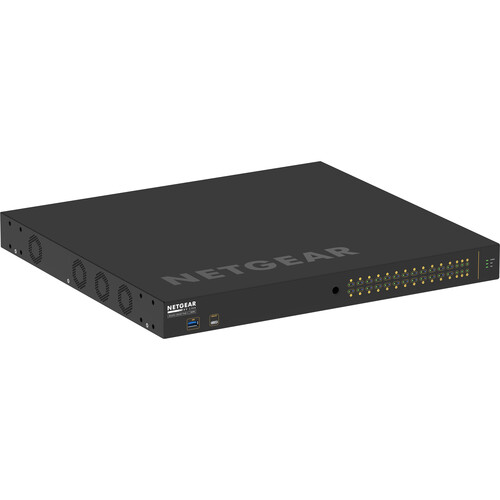 NETGEAR AV Line M4250 GSM4230UP 24-Port Gigabit PoE++ Compliant Managed Network Switch with SFP (1440W)