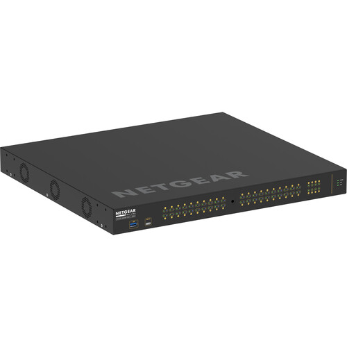 NETGEAR AV Line M4250 GSM4248P 40-Port Gigabit PoE+ Compliant Managed AV Switch with SFP (480W)