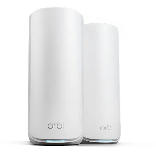 NETGEAR Orbi 870 BE21000 Wireless Tri-Band 2-Piece Mesh Wi-Fi System (White)