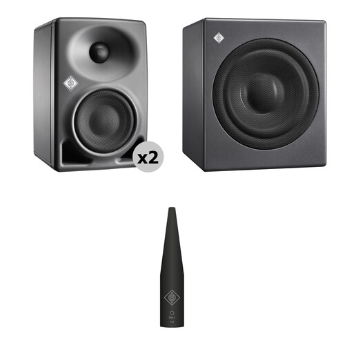 Neumann Monitor Alignment Kit 3 with KH 80 Monitors, Subwoofer, MA 1 Mic, and Software