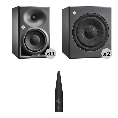 Neumann KH 150 AES67 Active 7.2.4 Dolby Atmos Studio Monitor Kit (Anthracite)