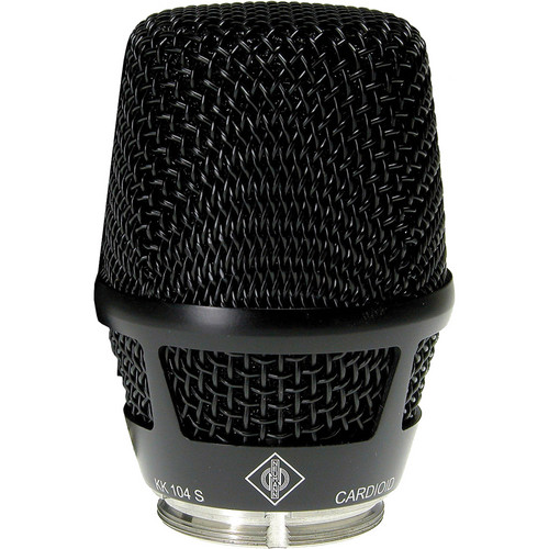Neumann KK 104S Capsule Head for Sennheiser SKM 5200 / SKM 5000 N Handheld Transmitters (Black)
