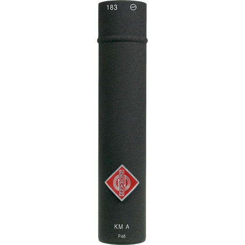 Neumann KM 183 Omnidirectional Analog Microphone (Black)