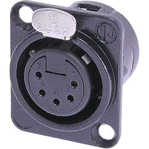 Neutrik Female XLR Receptacle Connector (5-Pole)