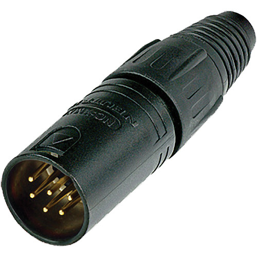 Neutrik NC6MX-B 6-Pole Male Cable Connector
