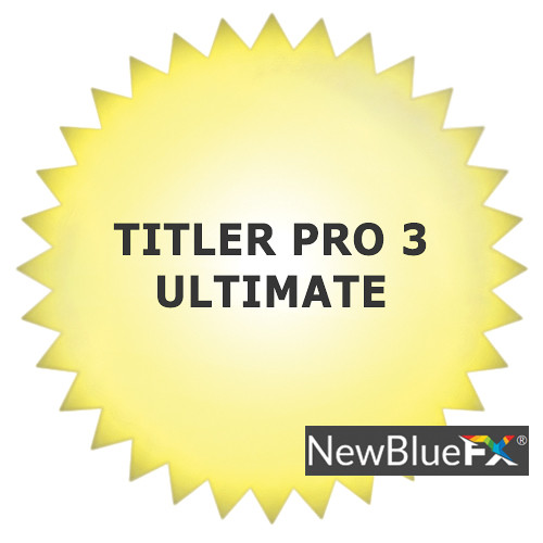 NewBlueFX Titler Pro 3 Ultimate (Download)