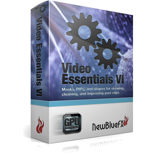 NewBlueFX Video Essentials VI Plug-Ins