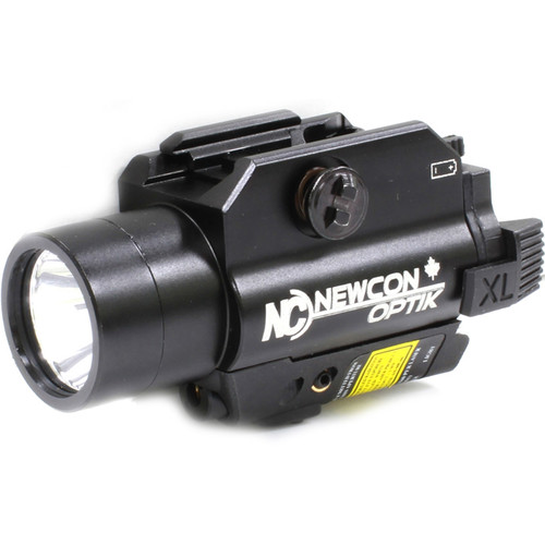 Newcon Optik NCFL 9G LED Illuminator & Laser Aimer (White LED, Green Aiming Laser)