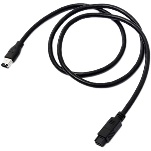 NewerTech FireWire 800 9-Pin to FireWire 400 6-Pin Cable (Black, 36")