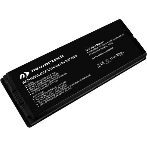 NewerTech NuPower 65Wh Battery for 13.3" MacBook Black Models