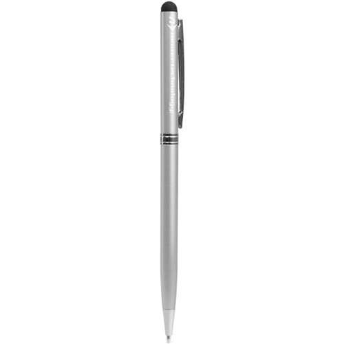 NewerTech NuScribe 2-in-1 Stylus and Pen for Touch Screen Devices (Silver)