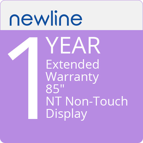 Newline 1-Year Extended Warranty for 85" Non-Touch Displays