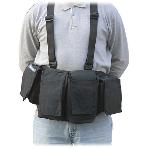 Newswear Men's Medium Chestvest (Black)
