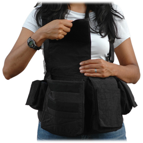 Newswear Women's Digital (Black) Chestvest 511761 B&H Photo Video