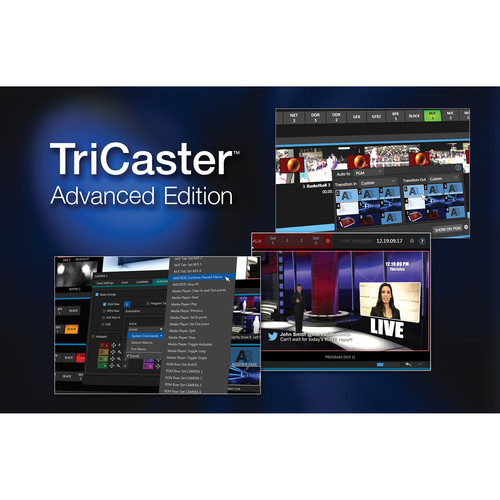 NewTek TriCaster Advanced Edition Software for TriCaster Mini HDMI Switchers