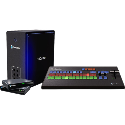 NewTek TriCaster Mini UHD 4K Bundle with Control Surface