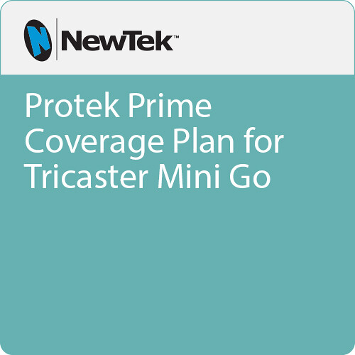 Vizrt Protek Prime Coverage Plan for Tricaster Mini Go