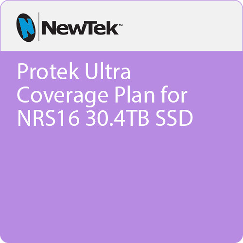Vizrt ProTek 1-Year Ultra Coverage Plan for NRS16 30.4TB SSD with 4 x 10 GbE