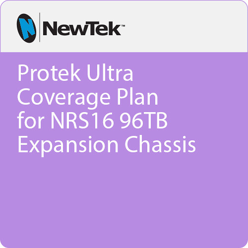Vizrt ProTek 1-Year Ultra Coverage Plan for NRS16 96TB Expansion Chassis