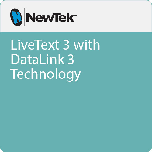 NewTek LiveText 3 with DataLink 3 (Download)