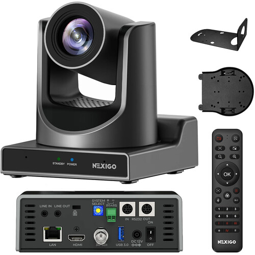 NexiGo P620 1080p60 HDMI/3G-SDI/USB PTZ Auto-Tracking 20x Camera