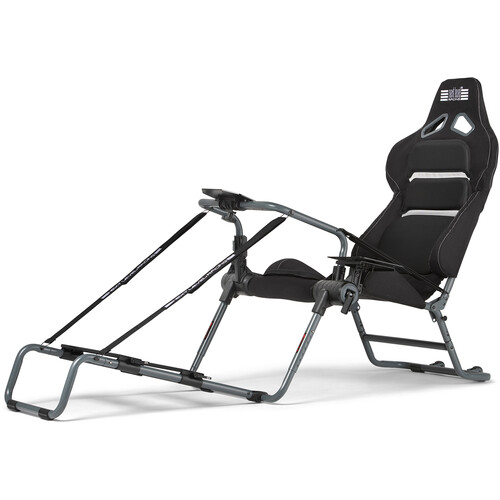 Next Level Racing GTLite Pro Folding Racing Simulation Cockpit (Carbon Gray)