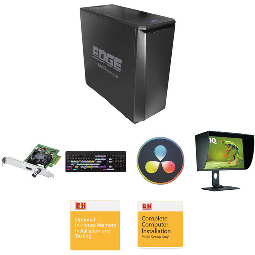 NextComputing Edge XTi PC Workstation Turnkey with DaVinci Resolve 16 Studio