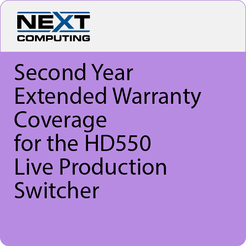 NextComputing 2nd Year Warranty Coverage for Livestream Studio HD550
