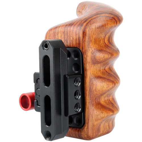 Niceyrig Quick Release Wooden Handle Grip with Nato Clamp