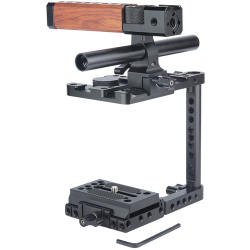 Niceyrig Half Cage with Top NATO Handle for Blackmagic Design Pocket Cinema Camera 6K/4K